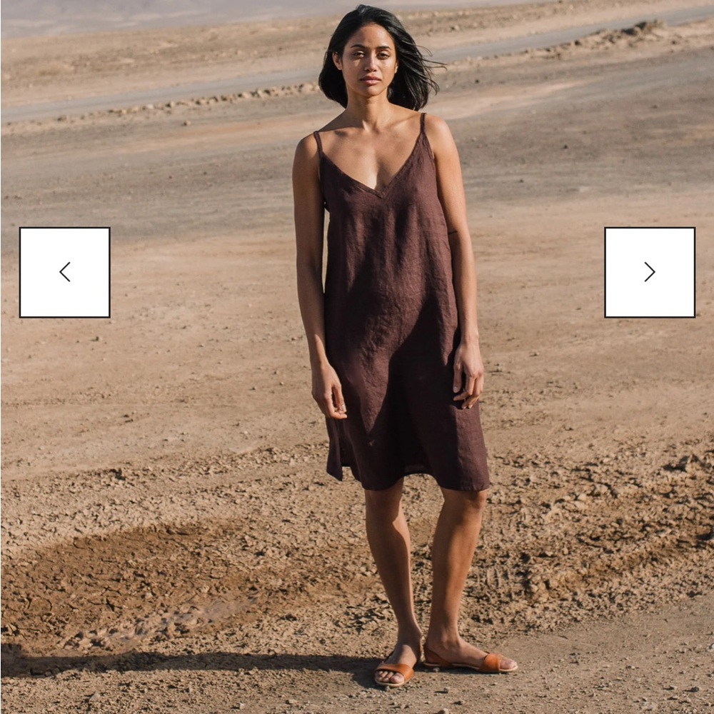 notPERFECTLINEN Langley Slip Dress